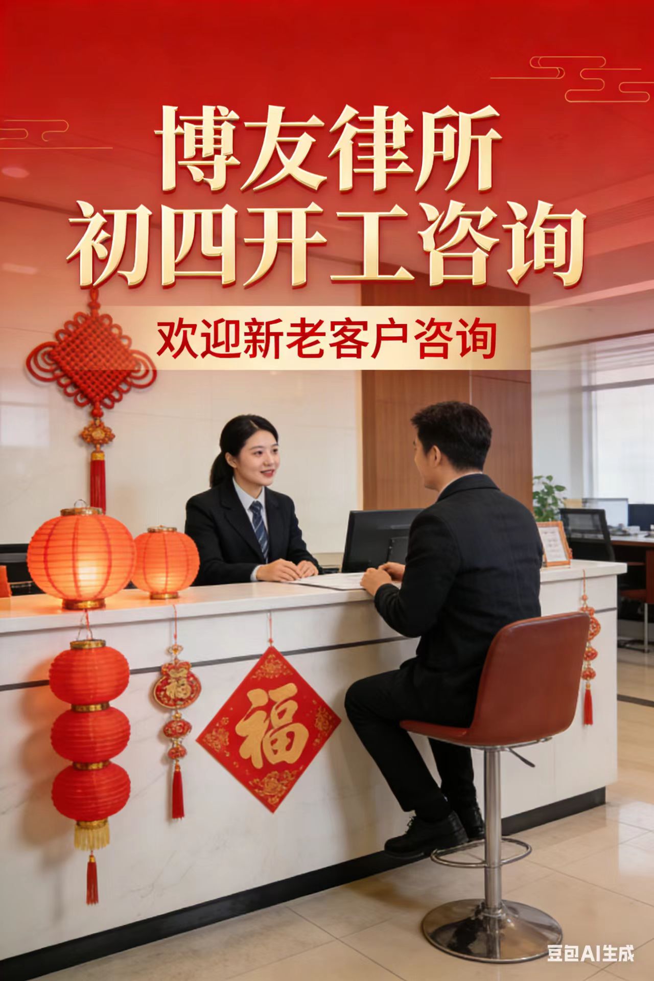 北京市博友律师事务所2026年新春开工通知